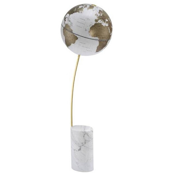 Zoffoli Globo terráqueo de pie Supernova White 40cm