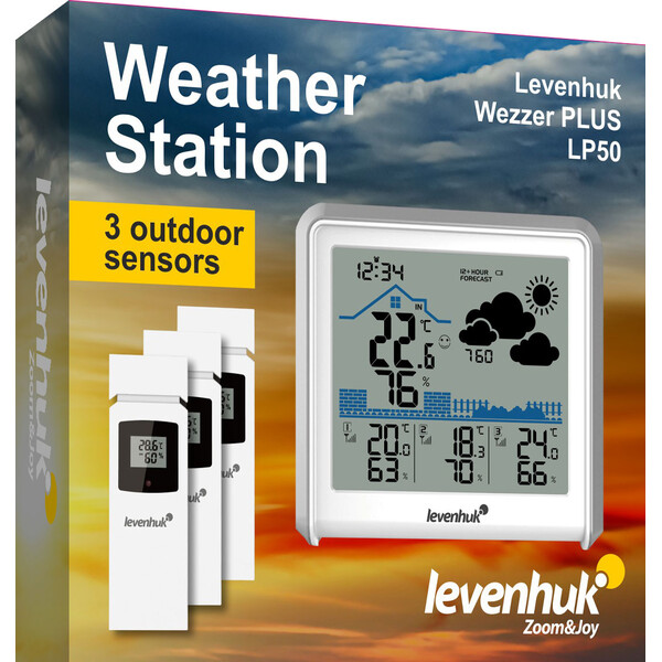 Levenhuk Estación meteorológica Wezzer PLUS LP50