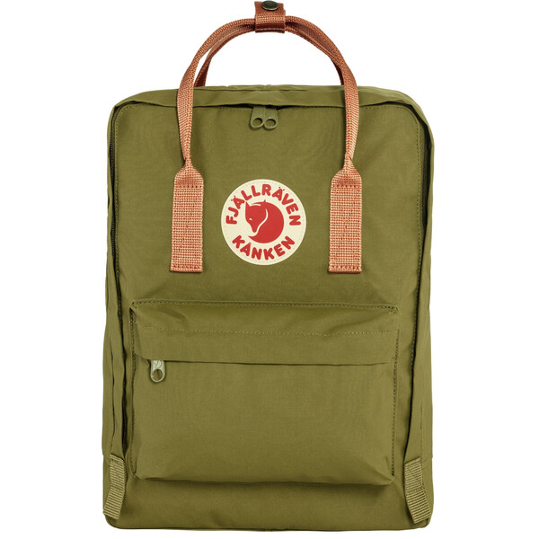 Fjällräven Mochila Kånken 631-241 Verde Follaje-Melocotón Arena