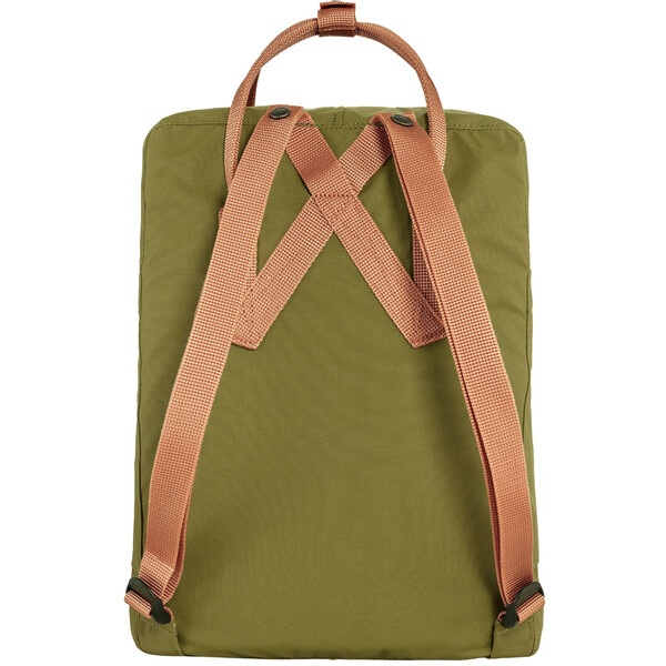 Fjällräven Mochila Kånken 631-241 Verde Follaje-Melocotón Arena
