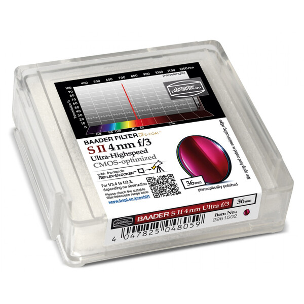 Baader Filtro CMOS SII f/3 Ultra-Highspeed 36 mm