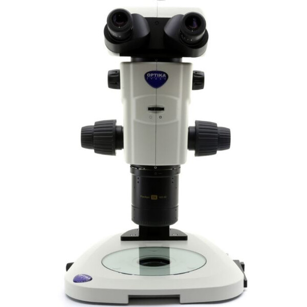 Optika Microscopio stereo zoom SZR-180, trino, CMO, w.d. 60mm, 10x/23, 7.5x-135x, LED, click stop