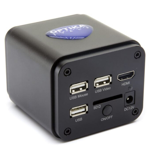 Optika Cámara C-HP4, color, CMOS, 1/1,8 pulgadas, 2,0x2,0 µm, 30 fps, 4K, HDMI, 8 Mp