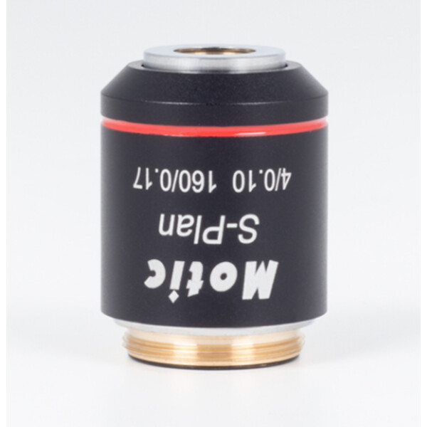 Motic Objetivo Objetivo S-Plan SP4X/0.10 (AA=17,9 mm)