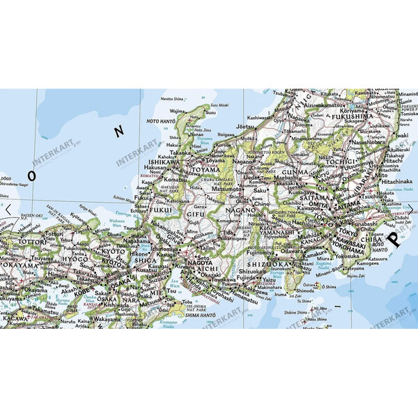 National Geographic Mapa Japón