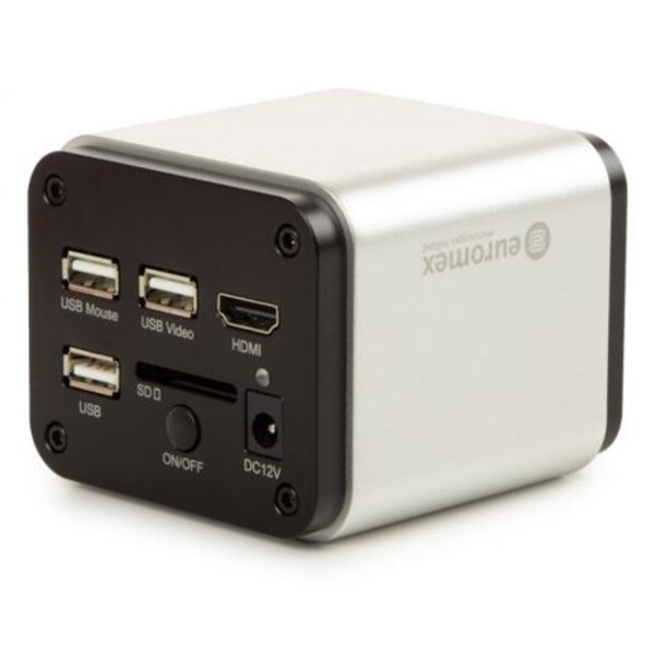 Euromex Cámara HD-Pro HDMI , VC.3039, color, CMOS, 1/2,8, 2 µm, 8 MP, HDMI, USB-C
