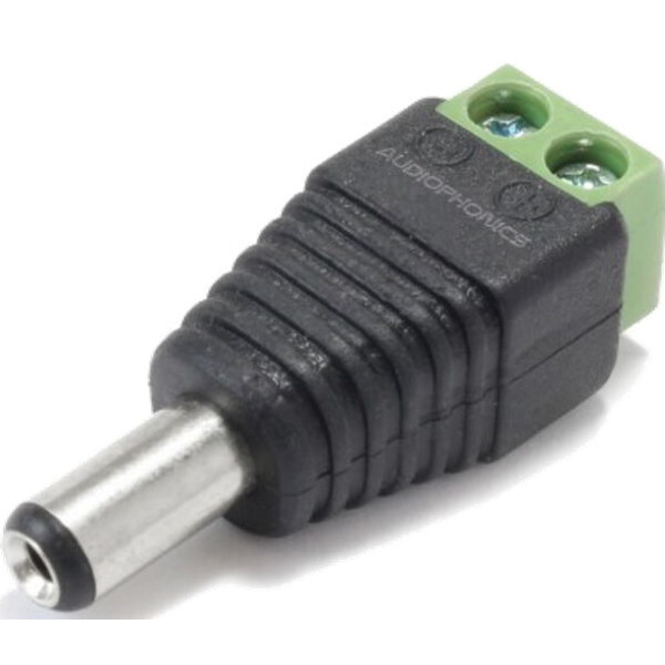 Pierro Astro Adaptador hembra de 5,5/2,1 mm Enchufe a terminales de tornillo