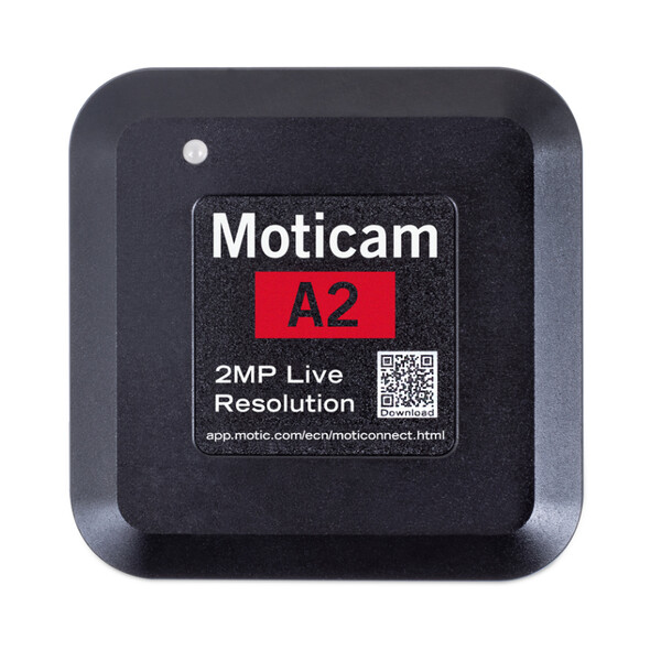 Motic Cámara A2, color, sCMOS, 1/3.1, 2,7 µm, 30 fps, 2 MP, USB 2.0
