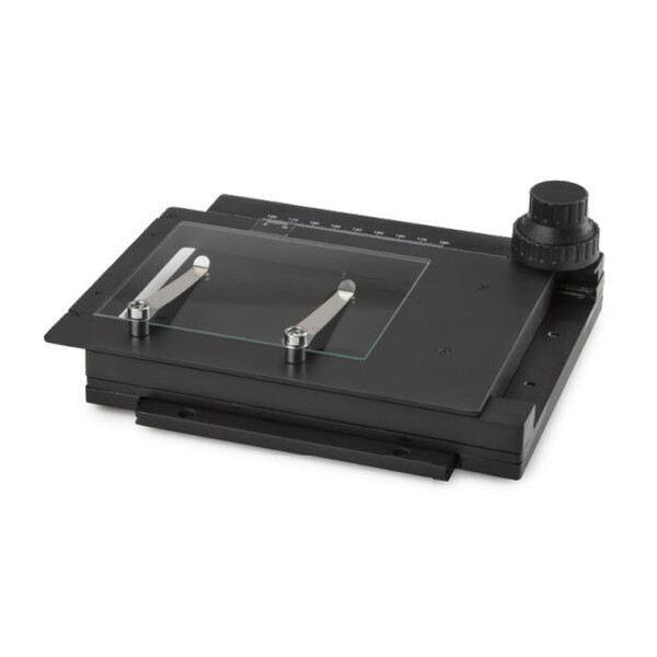 Euromex Mesa en cruz X/Y con platina del microscopio y placa de vidrio transparente para NexiusZoom