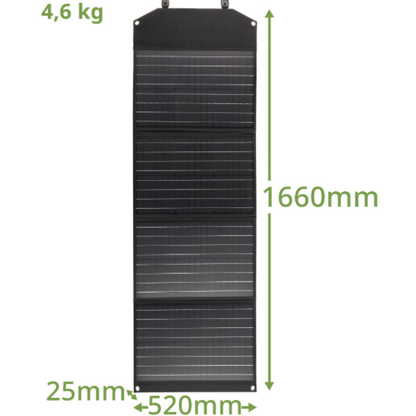 Bresser Cargador solar Mobile de 120 vatios