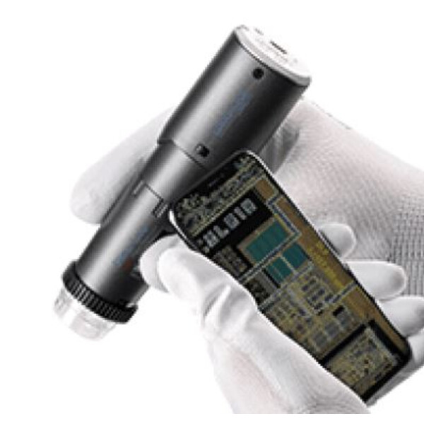 Dino-Lite Microscopio AF4915ZT + WF-20, 1,3 MP, 20-220x, 8 LED, 30 fps, USB 2.0/WiFi