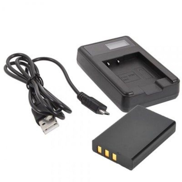Dino-Lite Batería de repuesto y cargador para WF-10