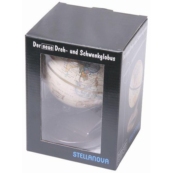 Stellanova Mini globos terráqueos Globo terráqueo giratorio y  orientable 881134, de diseño de antiguedad