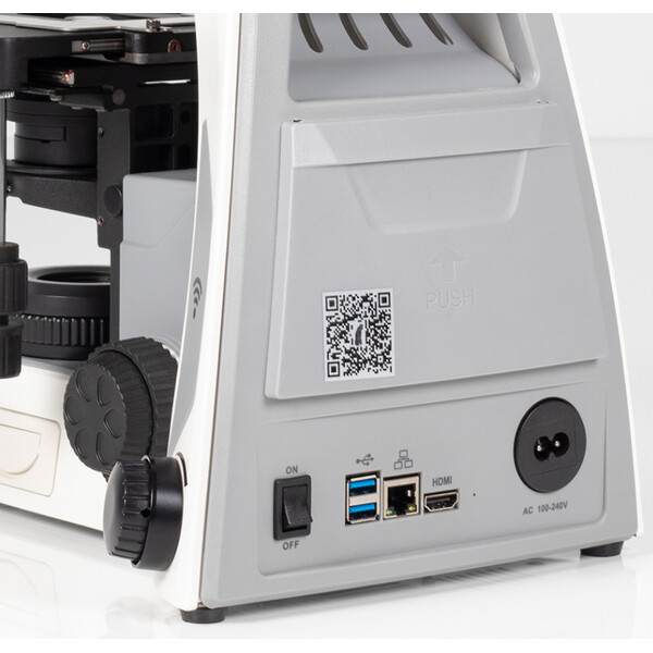 Motic Microscopios Panthera cloud, bino, digital, infinity, plan, achro, 40x-1000x, 10x/22mm, Halogen/LED, HDMI, 8MP