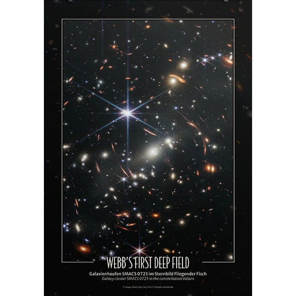 AstroMedia Póster Webb's First Deep Field