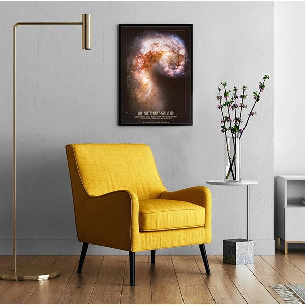 AstroMedia Póster Las galaxias antena