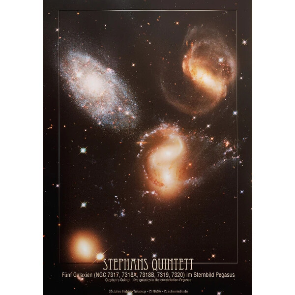 AstroMedia Póster Stephans Quintett