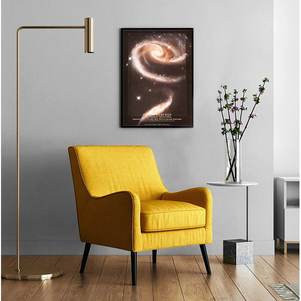 AstroMedia Póster Rosen-Galaxie Arp 273