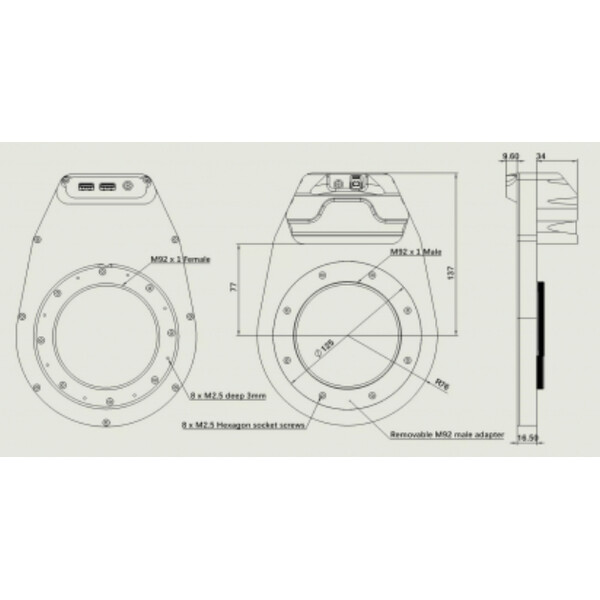 Artesky Rotador Wanderer Rotator PRO M92