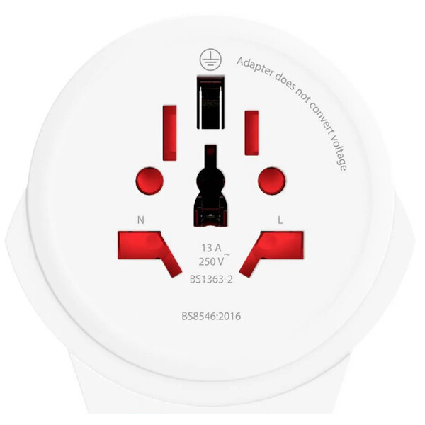 Skross Fuente energética Adaptador de viaje World to Europe USB 1.0