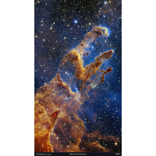 Astronomie-Verlag Póster Pilares de la Creación 56cm × 100cm