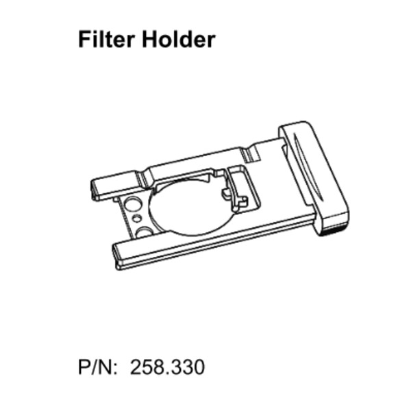 SCHOTT Alojamiento de filtro vacío para KL, para filtro insertable Ø = 28 mm