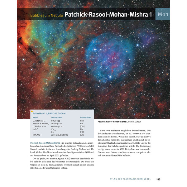 Oculum Verlag Atlas de las nebulosas planetarias, volumen 1