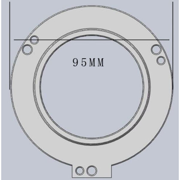 Artesky Adapter Skywatcher para 2" UltraLight V3 OAZ
