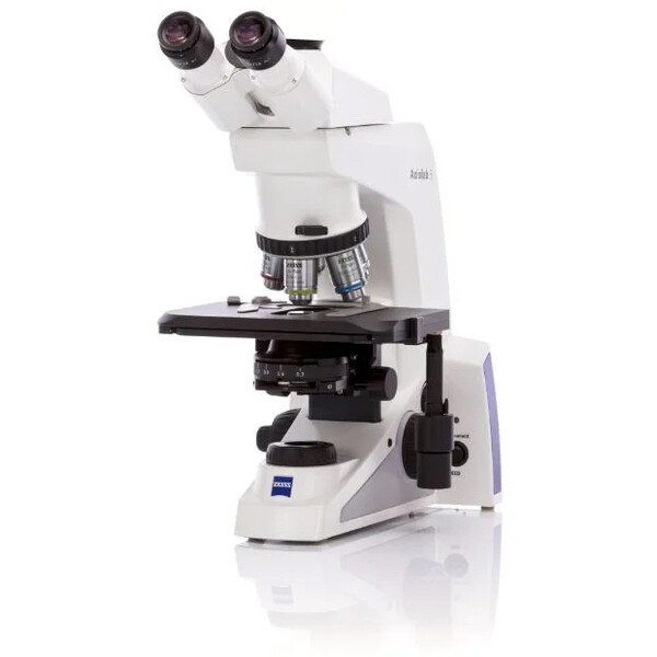 ZEISS Microscopio , Axiolab 5, HF, trino, infinity, plan, 5x, 10x, 40x, 10x/22, Dl, LED, 10W, inkl Kameraadapter