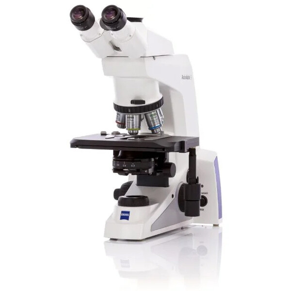 ZEISS Microscopio , Axiolab 5, PH, trino, infinity, plan, 5x, 10x, 40x, 10x/22, Dl, LED, 10W, inkl Kameraadapter