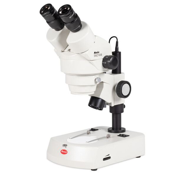Motic Microscopios Stereo Zoom SMZ-160-BLED, LED, 0,75x-4,5x