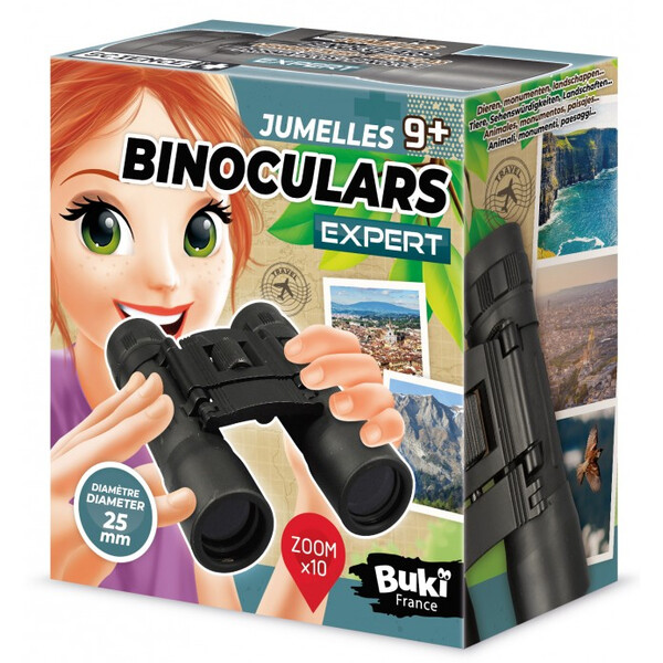 Buki Prismáticos para niños 10x25 Expert