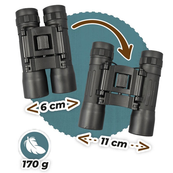 Buki Prismáticos para niños 10x25 Expert