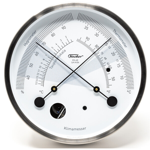 Fischer Estación meteorológica Thermohygrometer POLAR