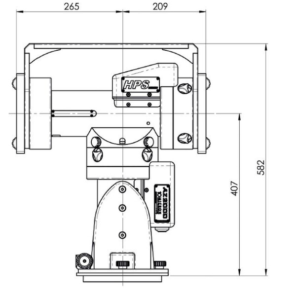 10 Micron Montura AZ 2000 HPS Combi DT