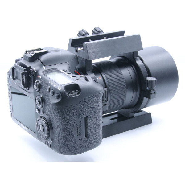Astroprints Abrazaderas con zapata para buscadores y placa cola de milano para objetivo Samyang 135 mm f/2