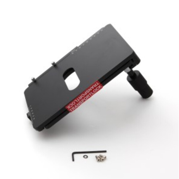 ZEISS Mesa en cruz 75x50 R accionamiento ergonómico fijo, con revestimiento de anodizado duro