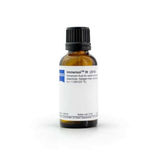 ZEISS Medio de inmersión Immersol W 2010, lubricante 20 ml