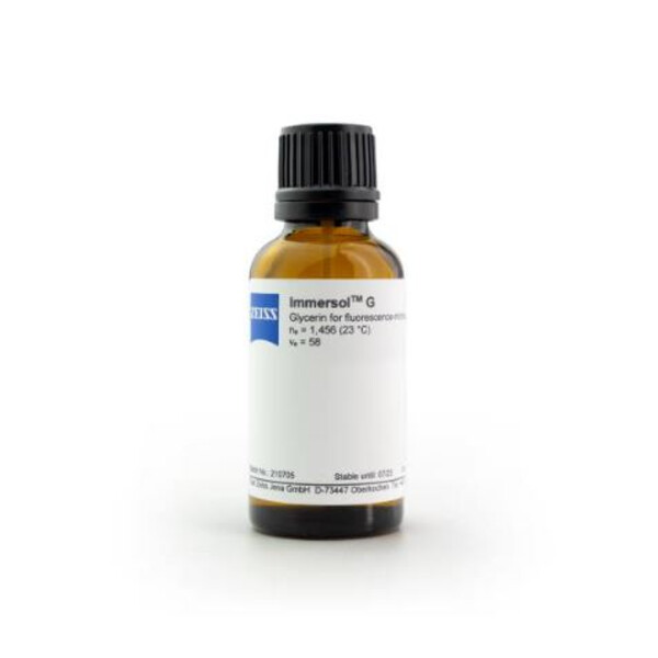 ZEISS Medio de inmersión Immersol G, aceite 20 ml