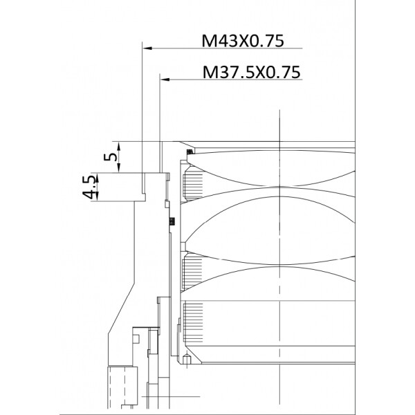 APM Ocular zoom 7,7 - 15,4 mm 67° TMB-Barlow 1,25"