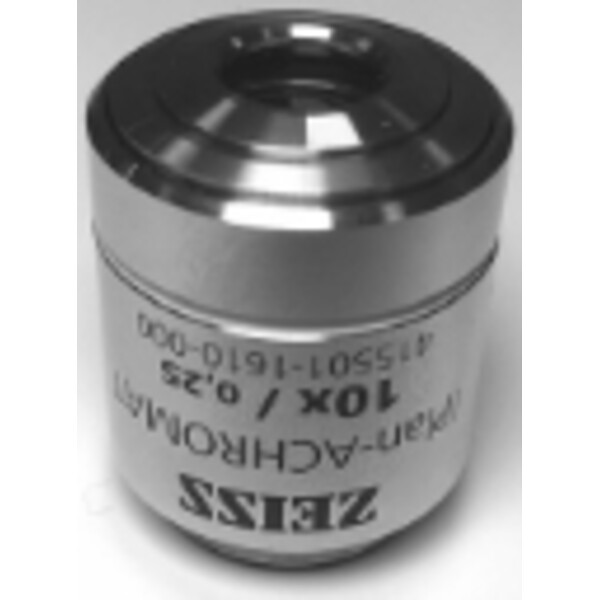 ZEISS objetivo Objektiv iPlan-Achromat, Primostar 3,, D=0  10x/0,25 wd=17,47mm