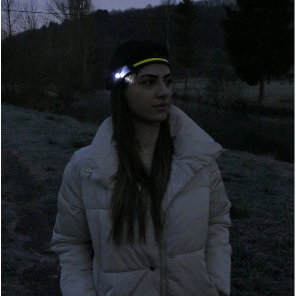 TFA Lámpara frontal LUMATIC FREE COB-LED
