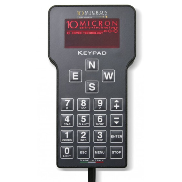 10 Micron Control manual independiente profesional de 4 líneas