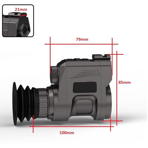 Sytong Dispositivo de visión nocturna HT-660-16mm / 42mm Eyepiece German Edition