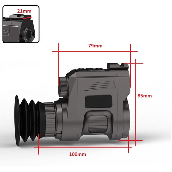 Sytong Dispositivo de visión nocturna HT-660-12mm / 48mm Eyepiece German Edition