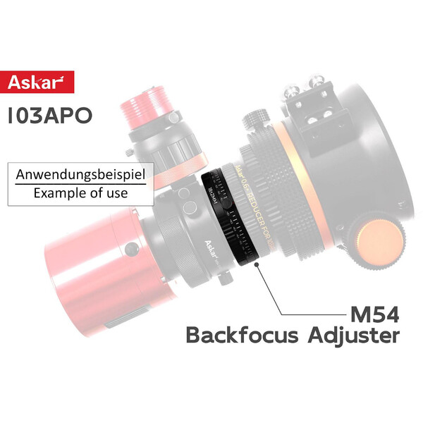 Askar Manguito de extensión Adapter M54/M48 16-20mm