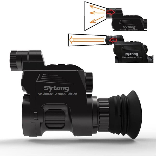 Sytong Dispositivo de visión nocturna HT-66-12mm/940nm/42mm Eyepiece German Edition
