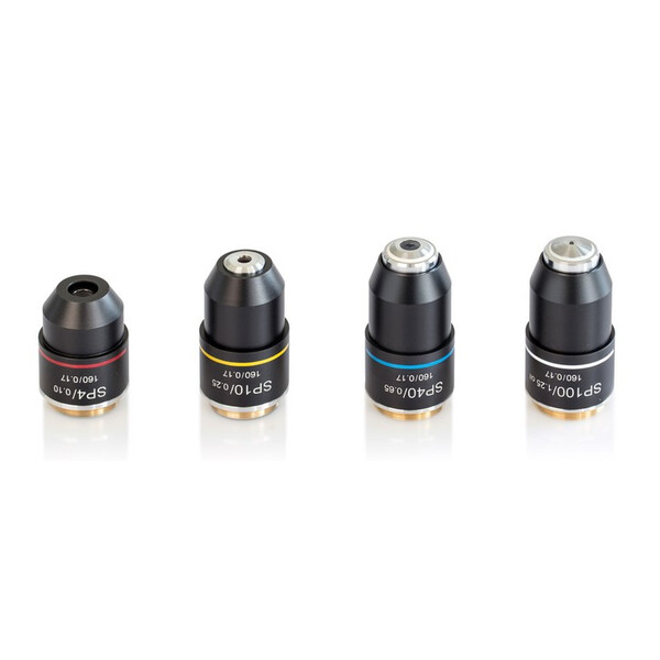 Kern Objetivos, OBB-A1562, e-plan, achro,  4x/0,1, w.d. 14,5 mm, antifúngico