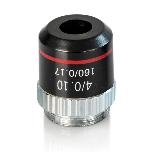 Kern Objetivos, OBB-A3203, achro, 4x/0,1 mm, w.d. 27 mm