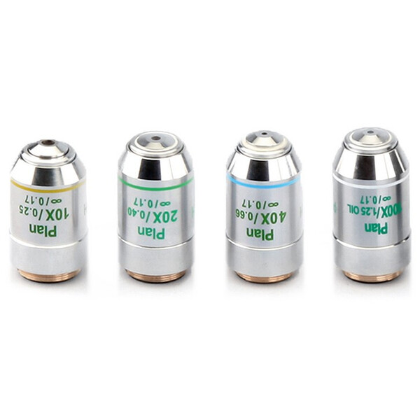 Kern Microscopio OBN 159, PH, Condensador Abbe 1,25, infinity, plano, 4x-100x, Dl, 3W LED